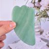 Natural Stone Powder Crystal Jade Guasha Board