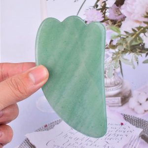 Natural Stone Powder Crystal Jade Guasha Board