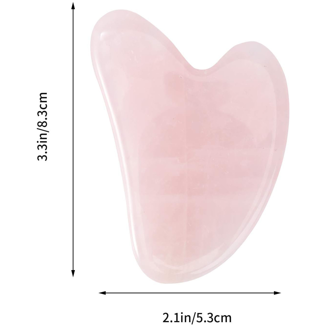 Natural Stone Powder Crystal Jade Guasha Board - Image 7